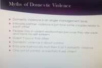 Mythen häuslicher Gewalt